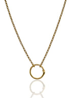 The Ouroboros Necklace - 28'' Chain