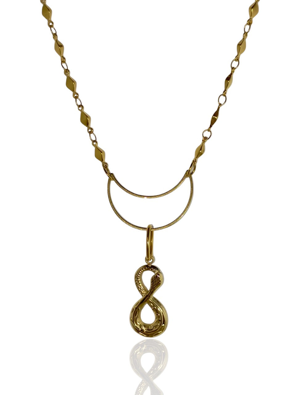The Lunar Path Necklace - 28'' Chain