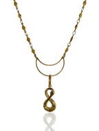 The Lunar Path Necklace - 28'' Chain